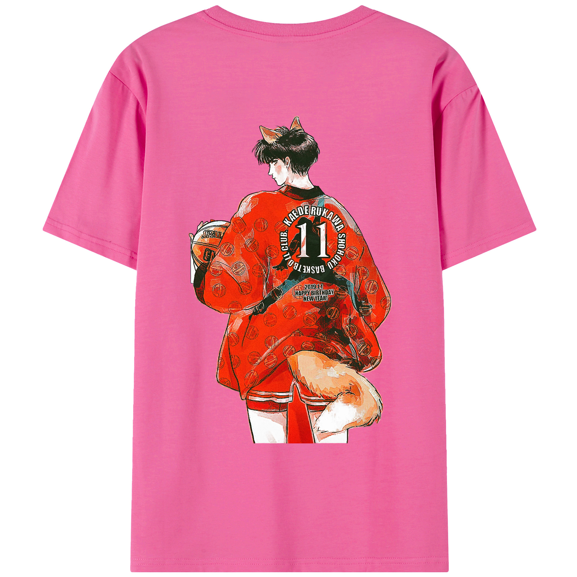 （画像用） SLAM DUNK／スラムダンク レディース半袖Tシャツ(バックプリント)